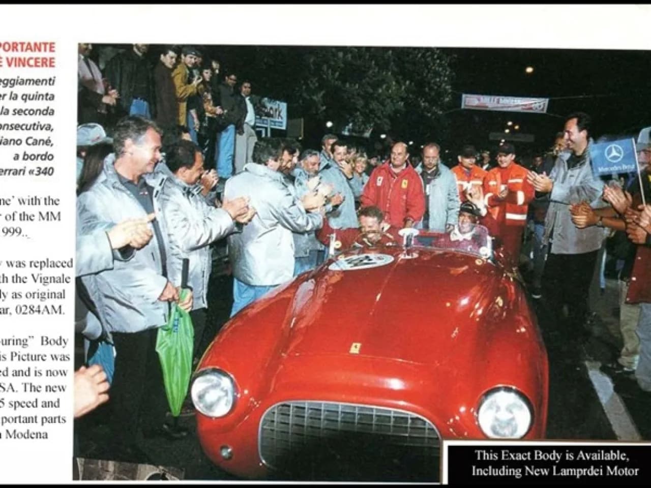 Ferrari 340MM Project